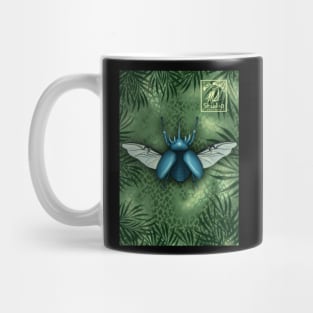 Beetle with Spread Wings Mug